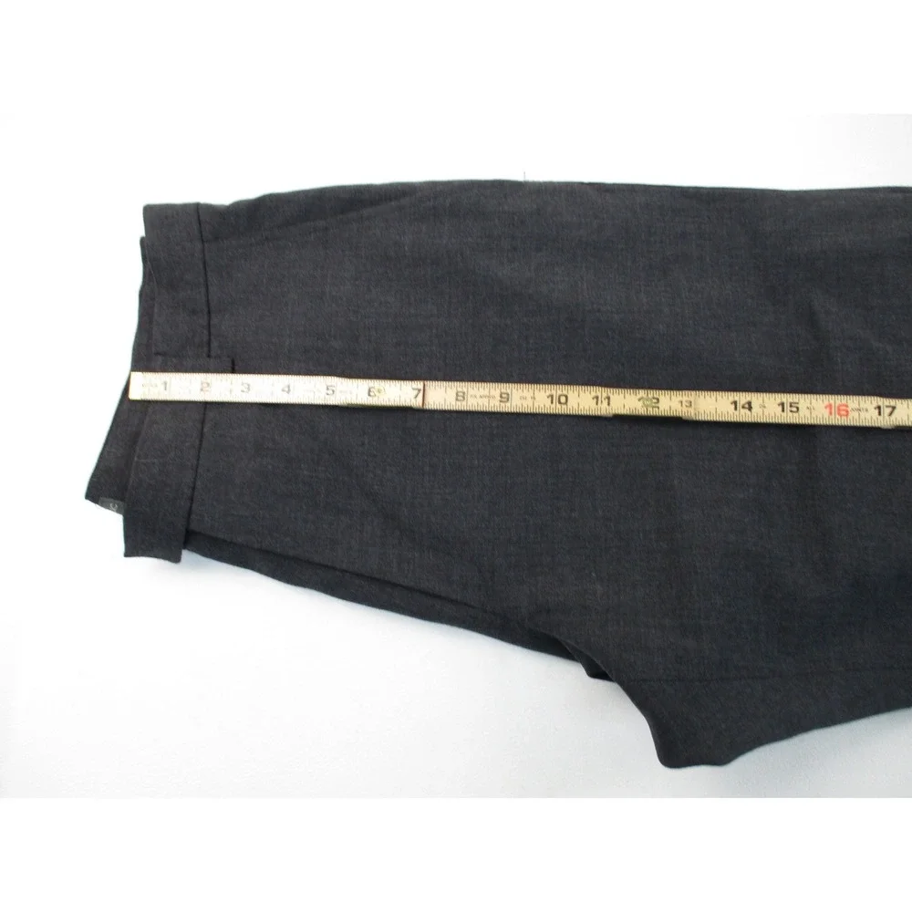 Banana Republic Wool Blend Dress Pants Mens 34x30 Grey Straight Leg Trousers